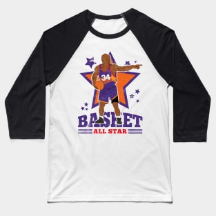 Barkley Basketball Sir Charles Phoenix 34 All Star Baseball T-Shirt